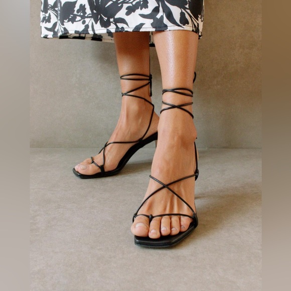ALOHAS Shoes - ALOHAS | Bellini black leather sandal